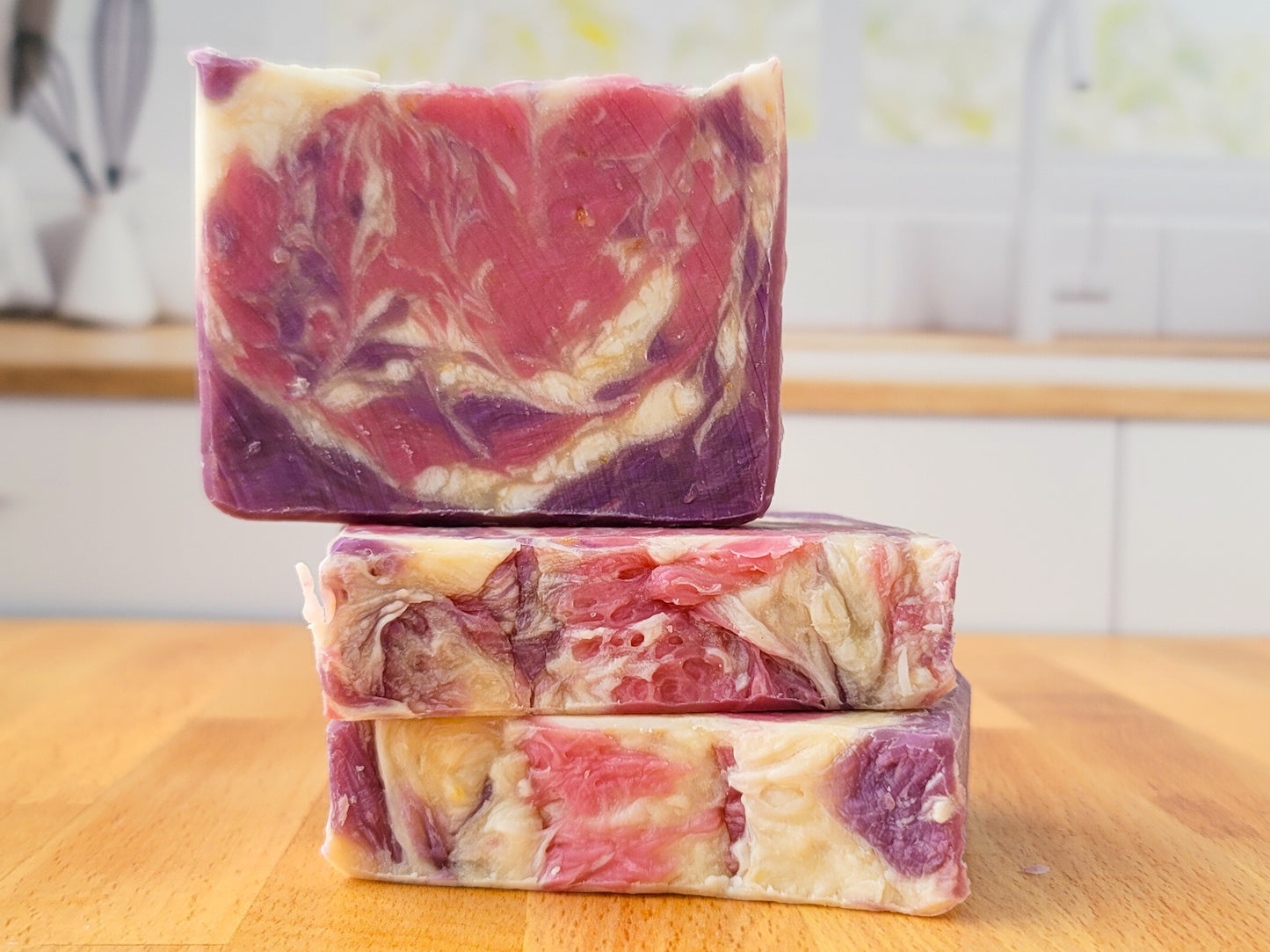 Viola - Red Raspberry Scented Soap