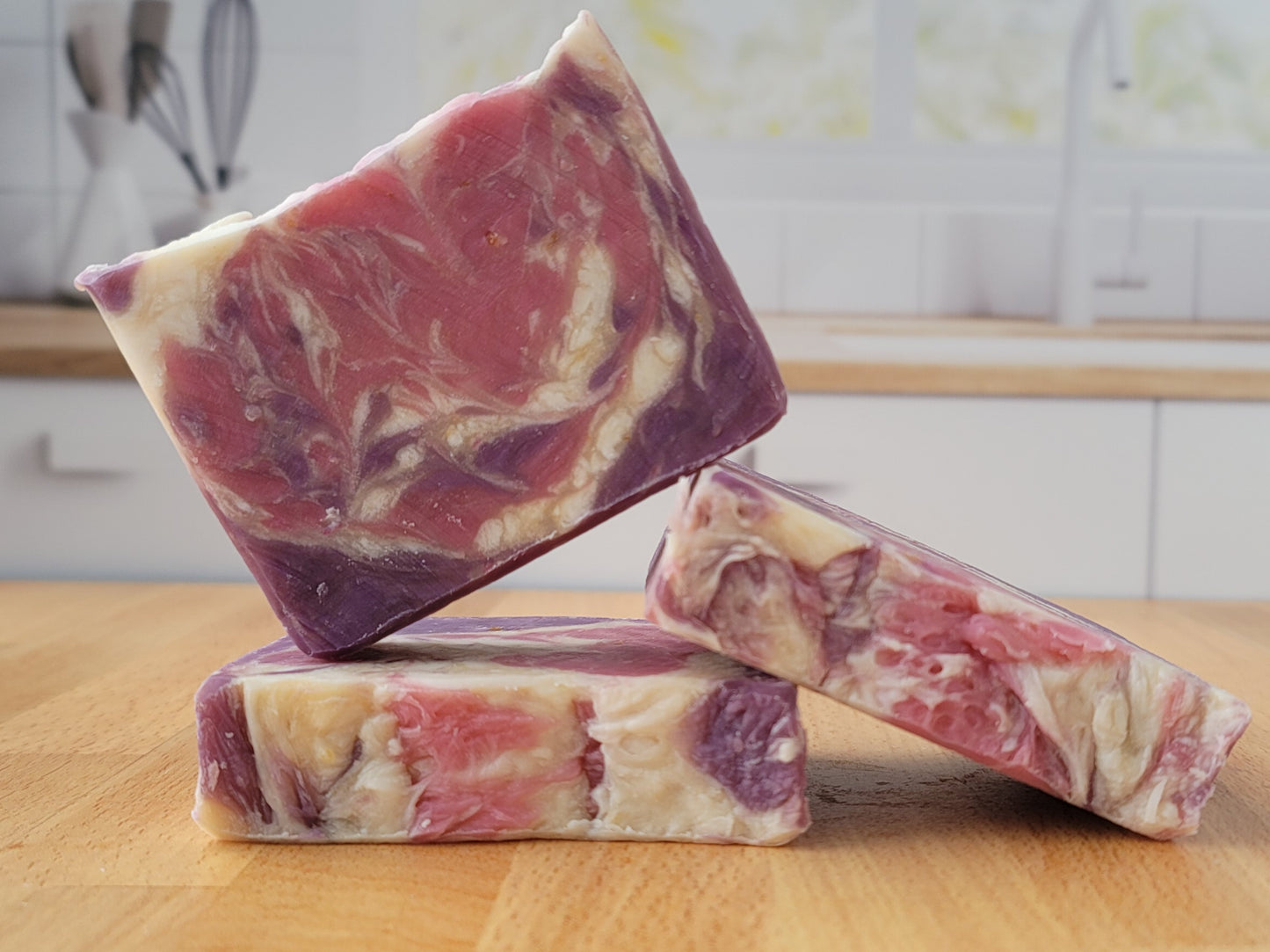 Viola - Red Raspberry Scented Soap