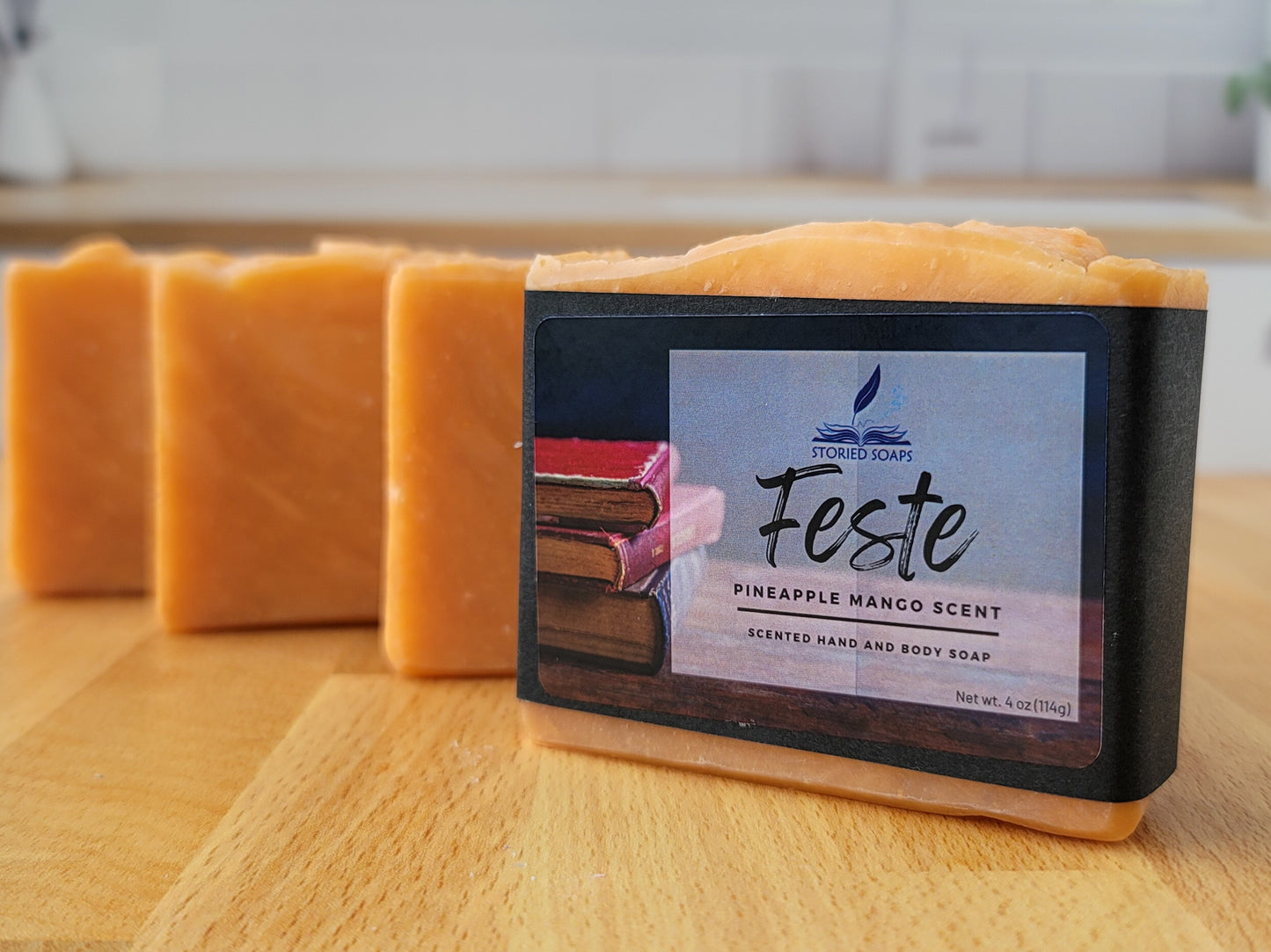 Feste by Storied Soaps - Pineapple Mango Scented