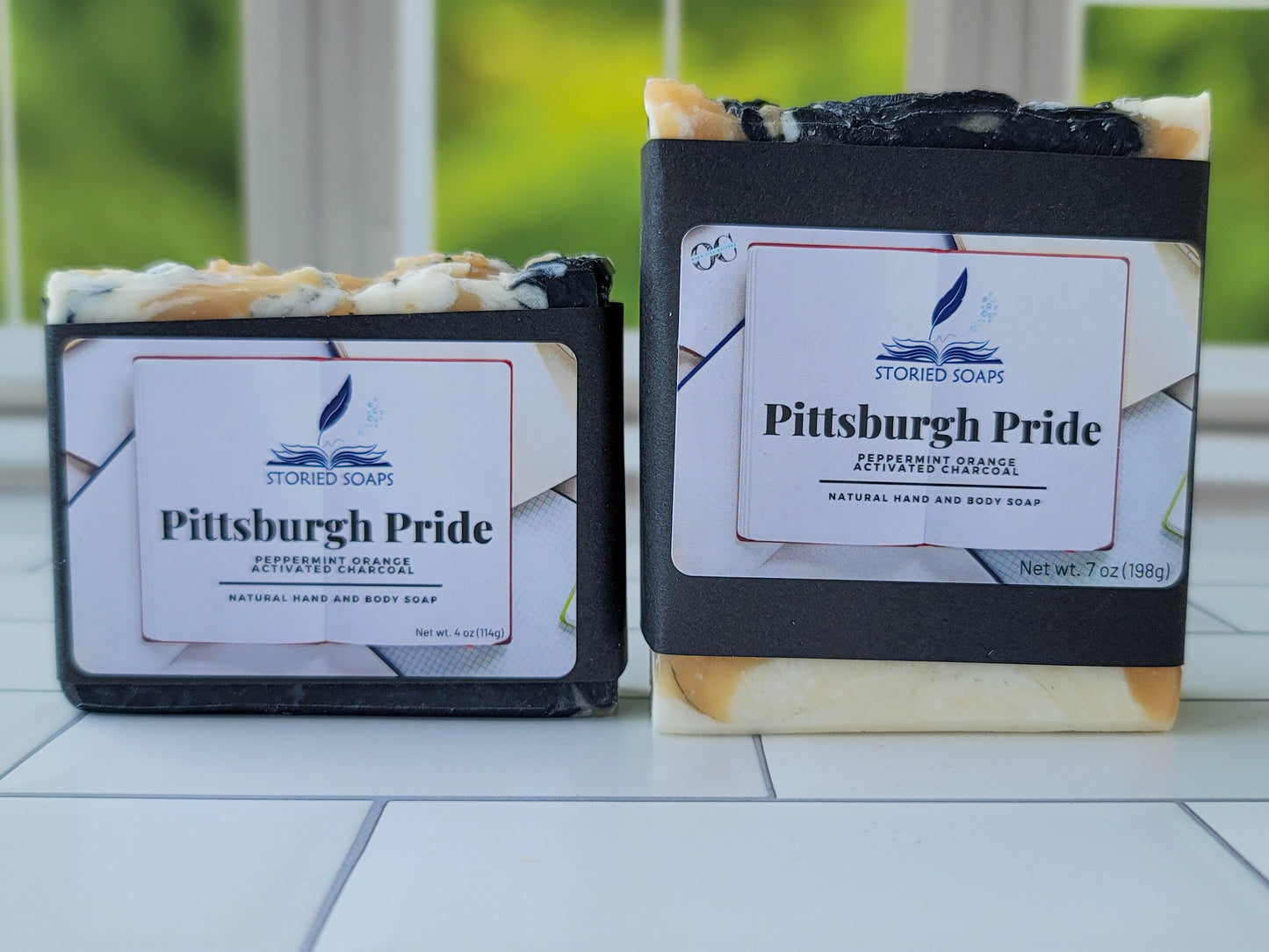 Pittsburgh Pride - Peppermint Orange essential oil soap