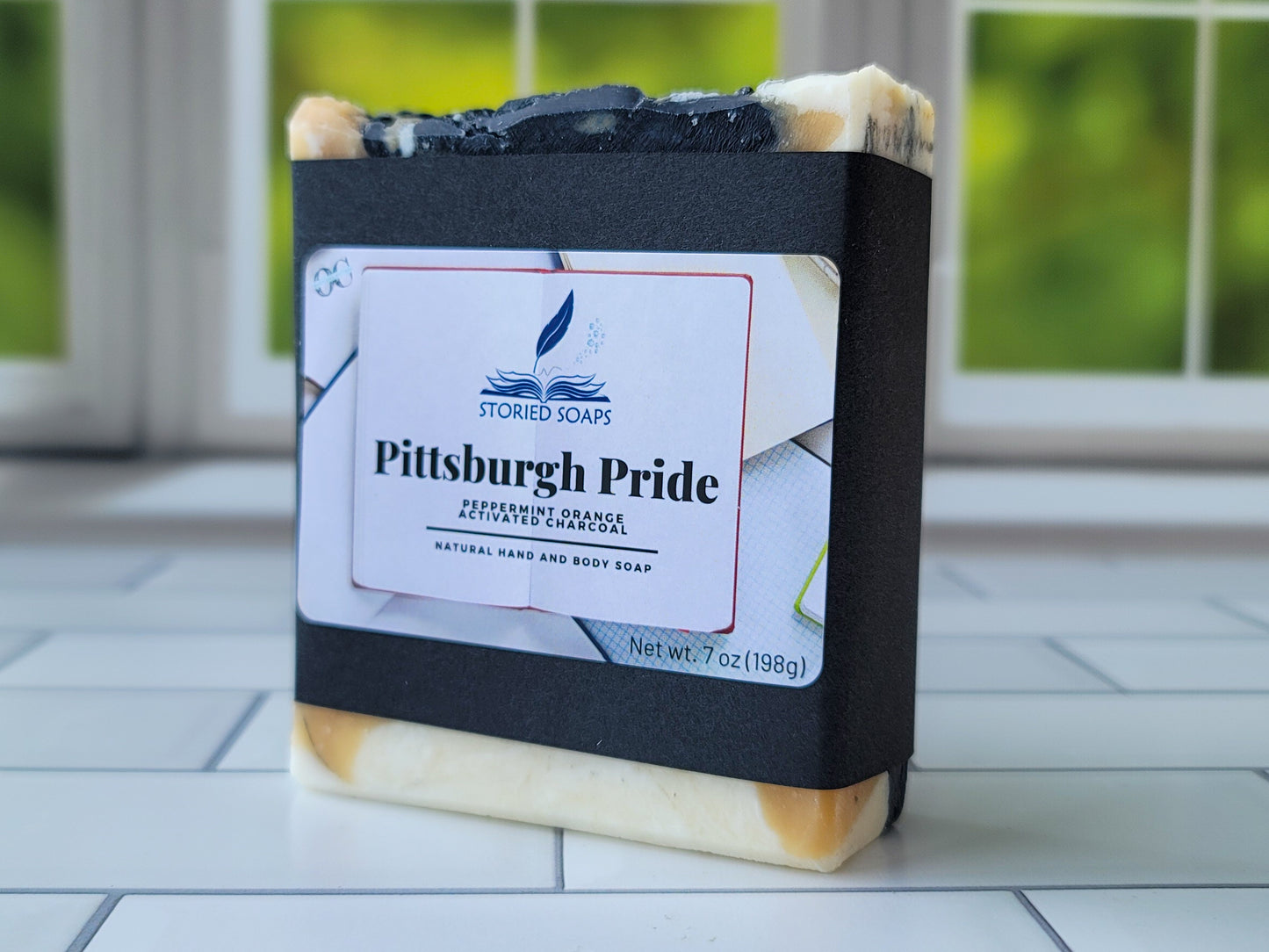 Pittsburgh Pride - Peppermint Orange essential oil soap