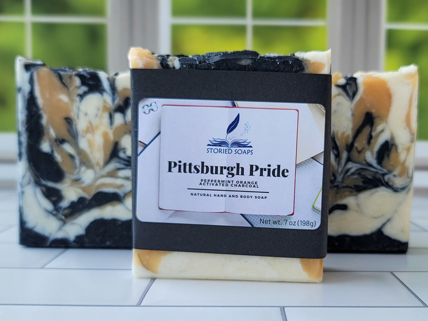 Pittsburgh Pride - Peppermint Orange essential oil soap