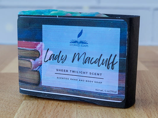 Lady Macduff by Storied Soaps - Sheer Twilight Scented - DISCONTINUED