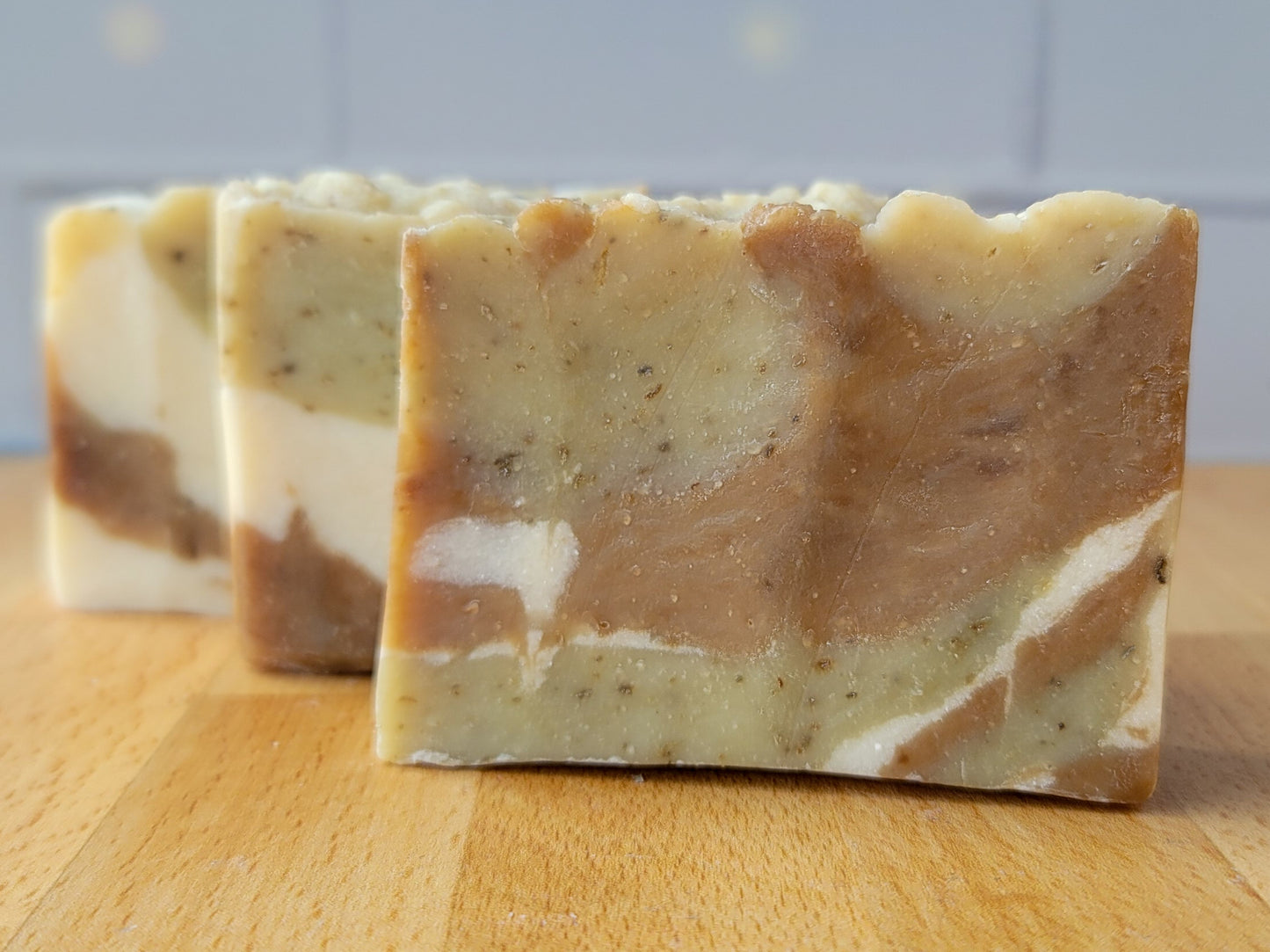 You Put the Lime in the Coffee Cup (and you shake it all up) - Lime Patchouli Coffee soap bar - DISCONTINUED