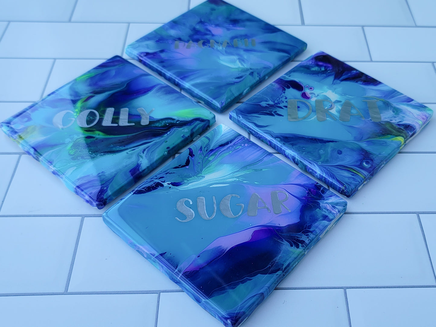 Soft Swears Coaster Sets