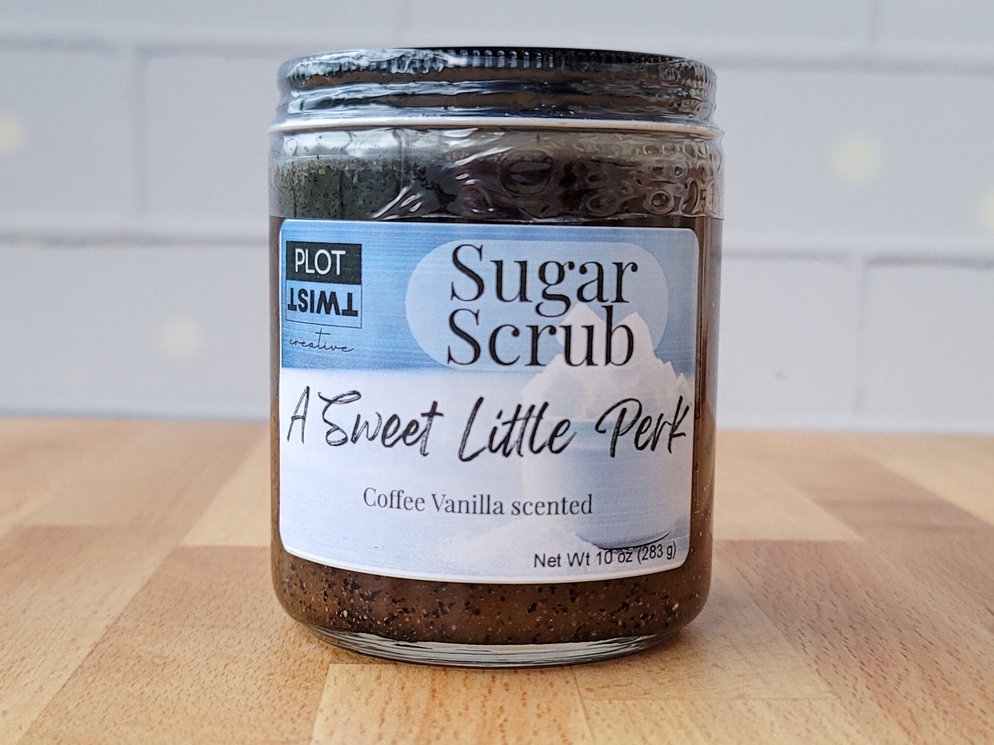 A Sweet Little Perk (Vanilla Coffee Scented) Sugar Scrub