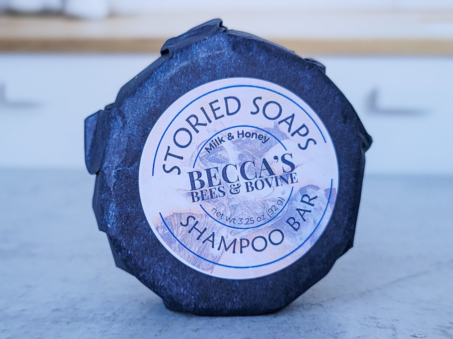 Becca's Bees and Bovine (Milk and Honey) Shampoo Bar