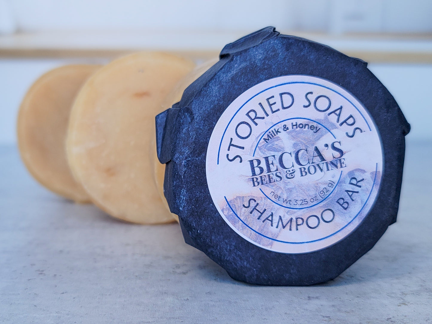 Becca's Bees and Bovine (Milk and Honey) Shampoo Bar