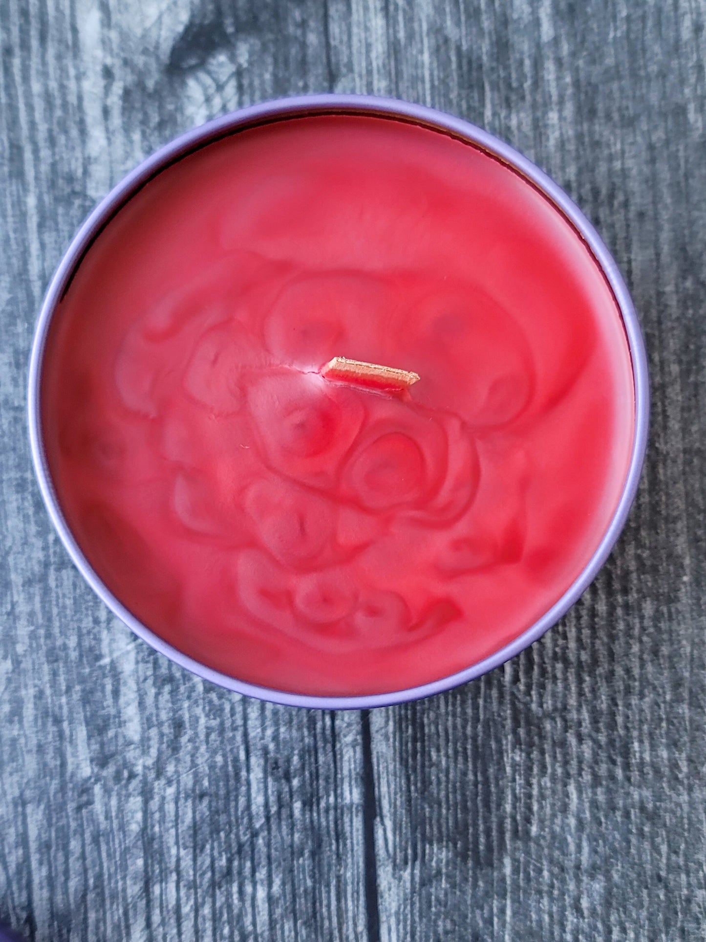 Bubble Tin Candles (Soy-Paraffin Wax Blend)