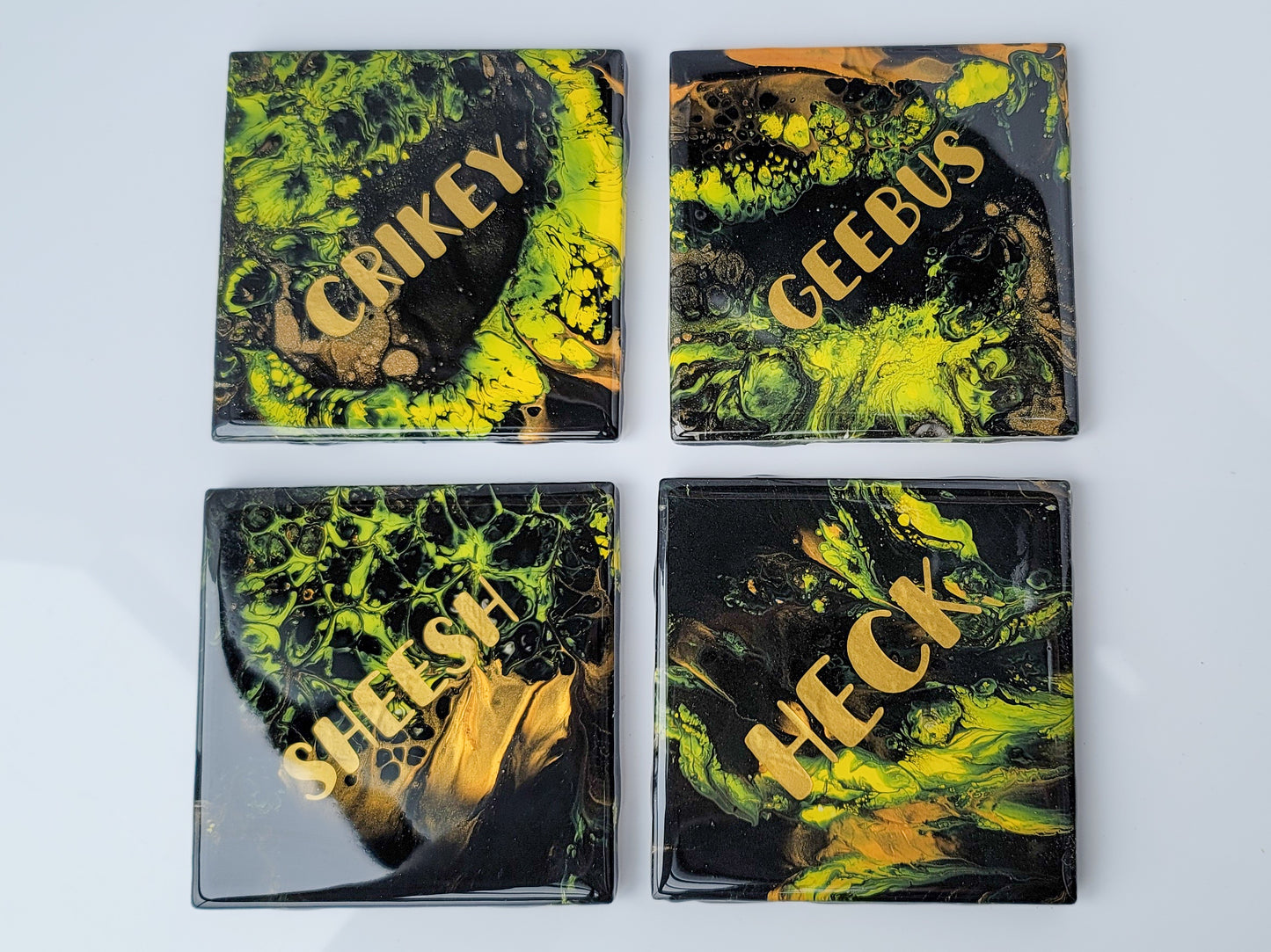 Soft Swears Coaster Sets