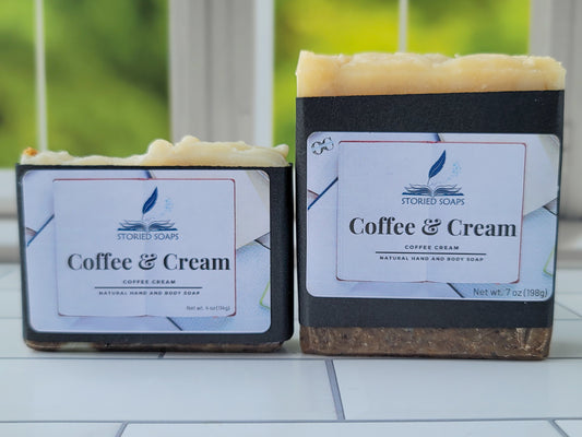 Coffee & Cream (Coffee/Goat Milk) Soap