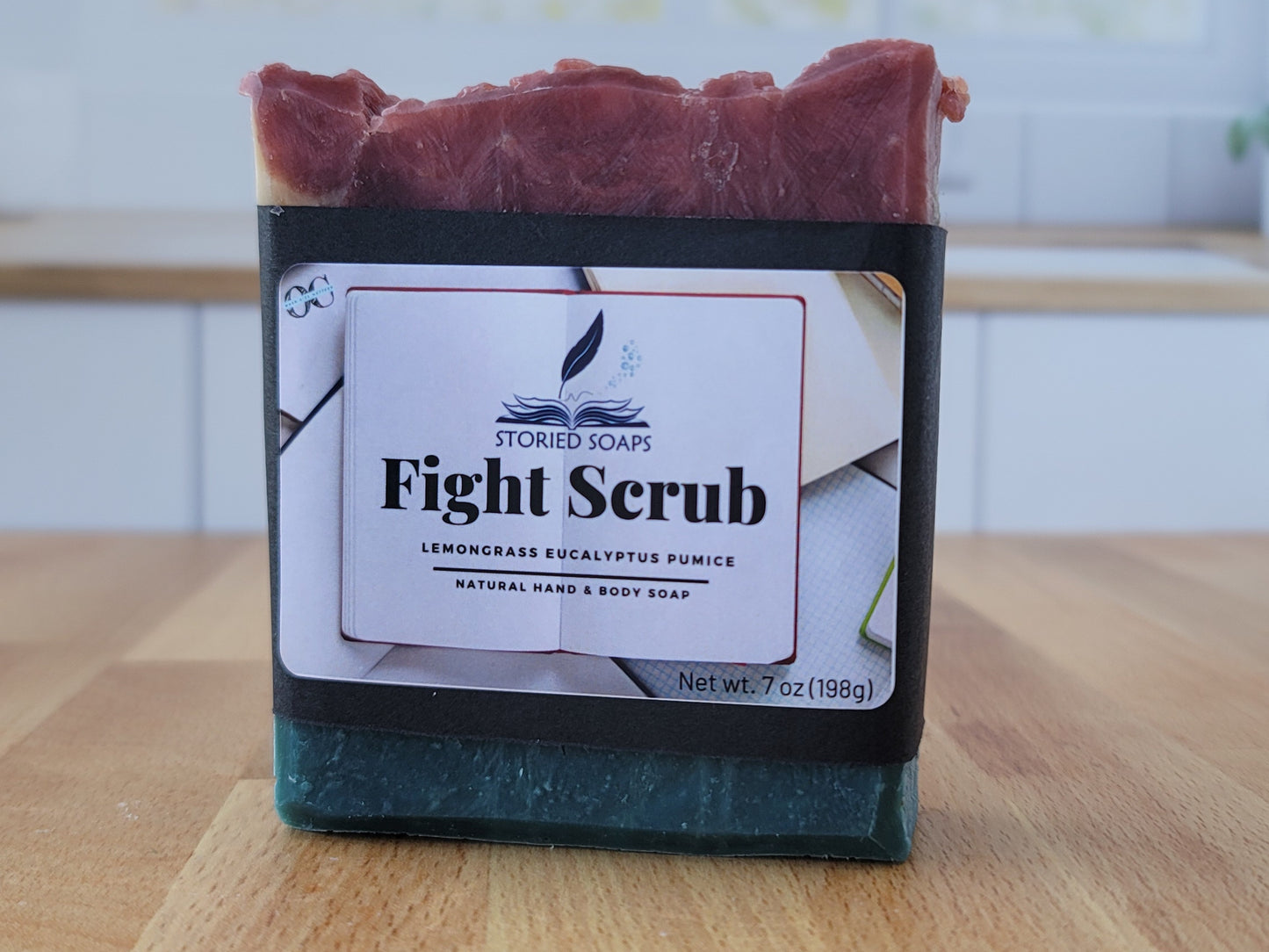 Fight Scrub - Lemongrass Eucalyptus Soap