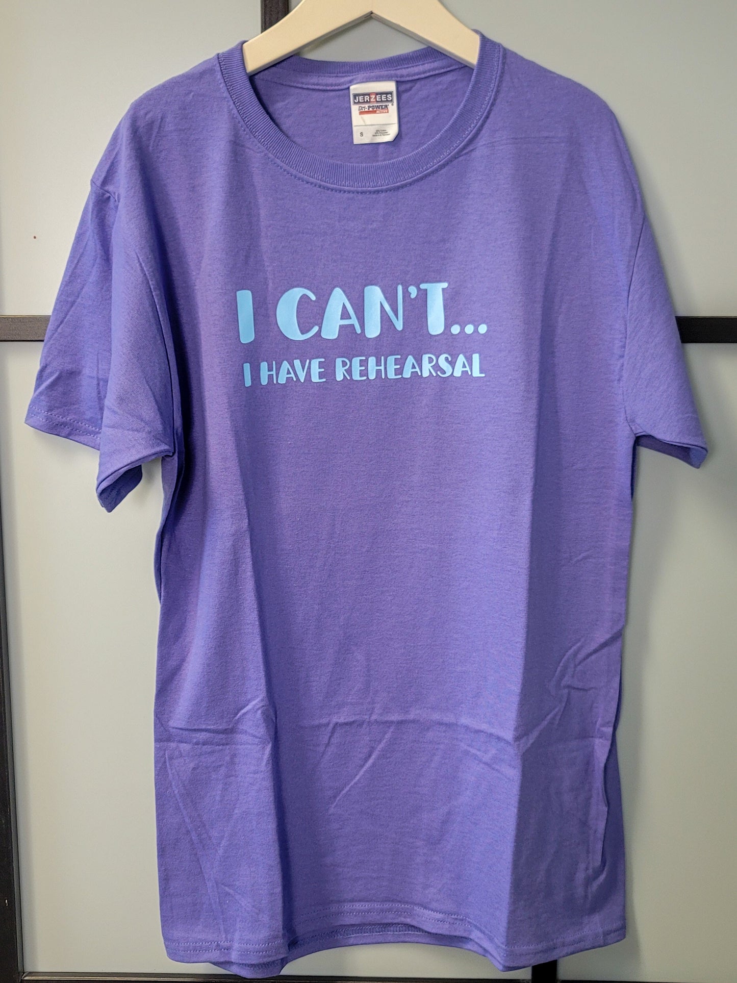 I can't. I have rehearsal. - #actorlife graphic t-shirt