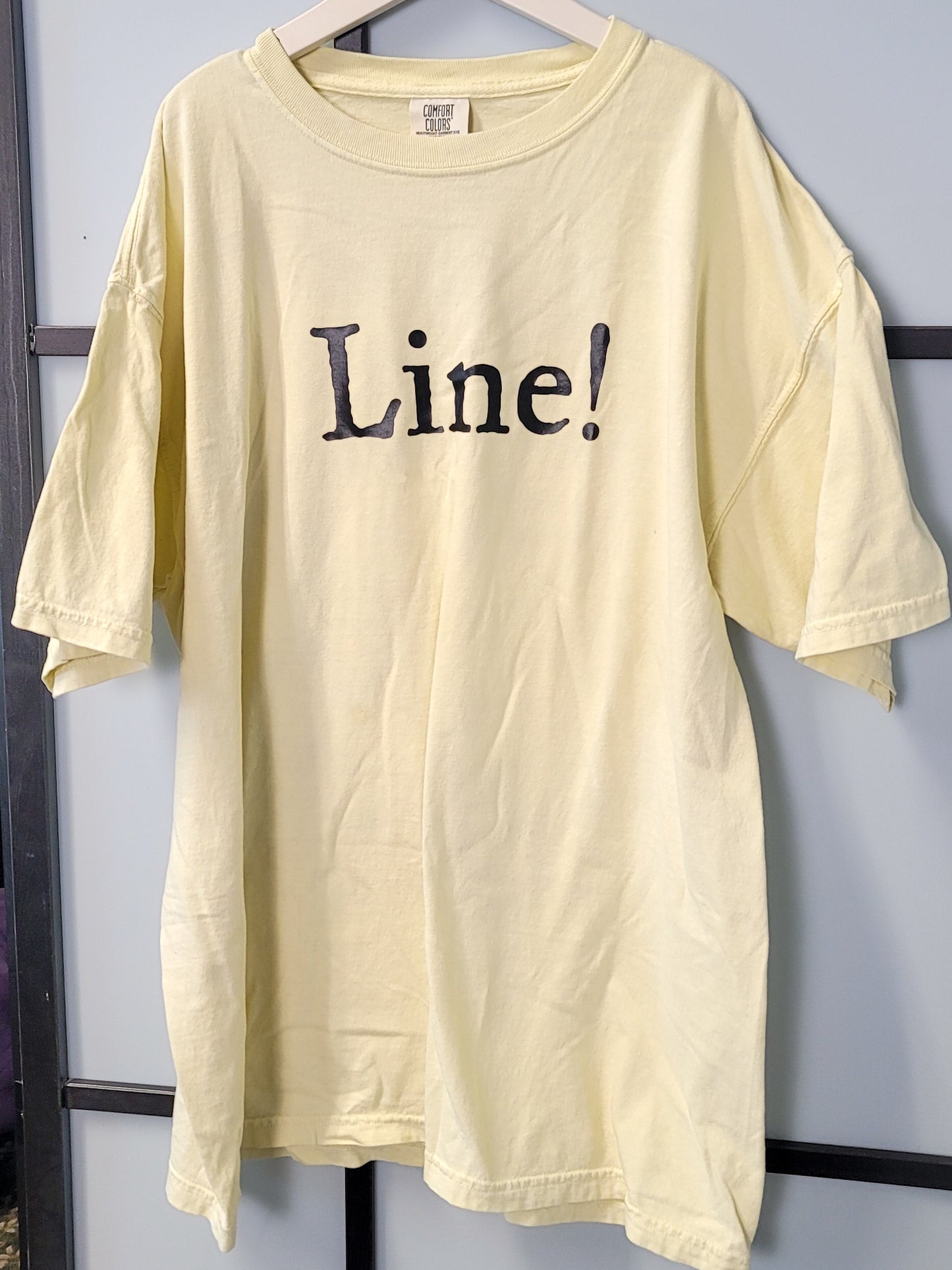 Line!! - #actorlife graphic t-shirt