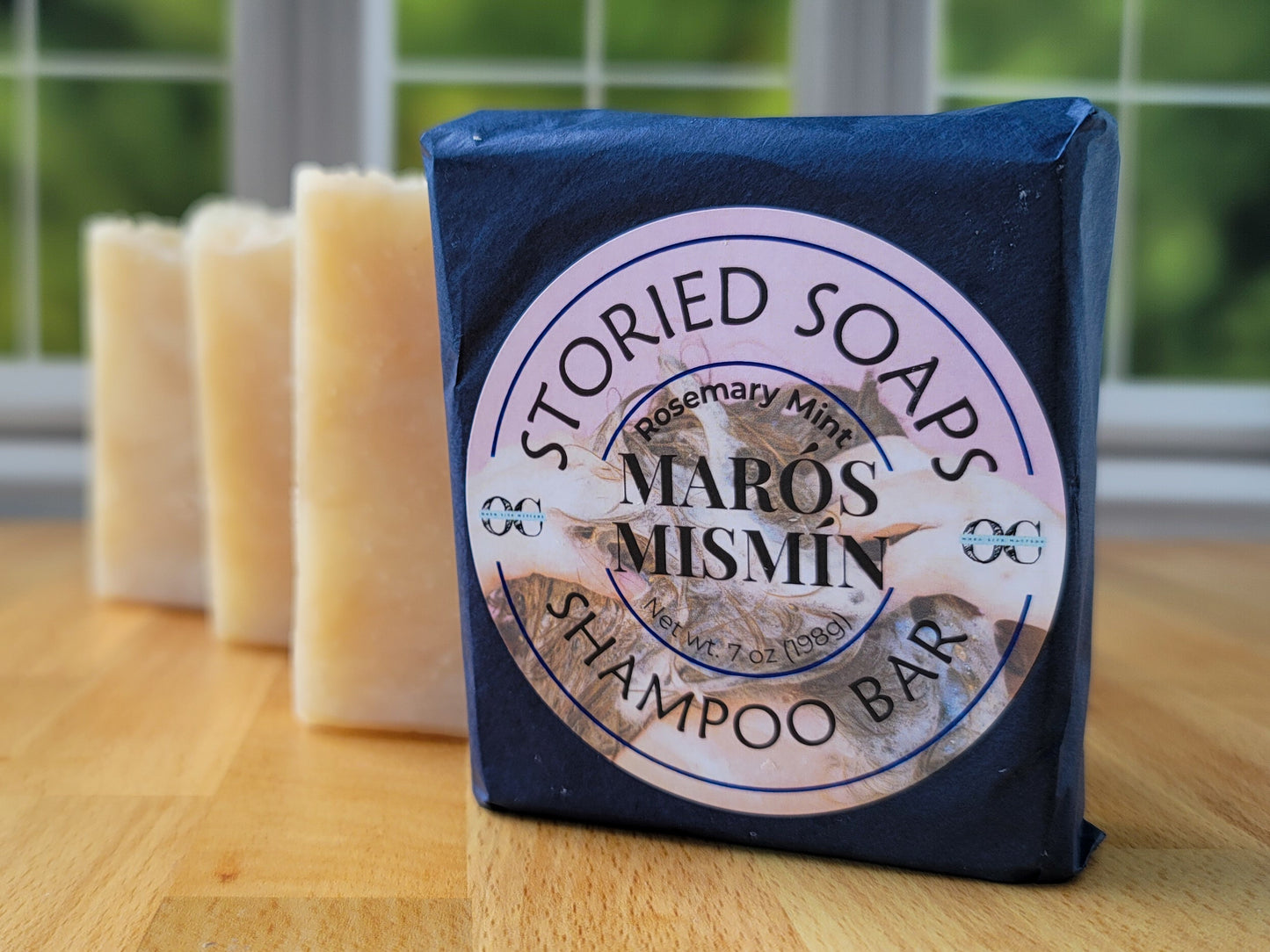 Maros Mismin - Rosemary Mint Shampoo Bar