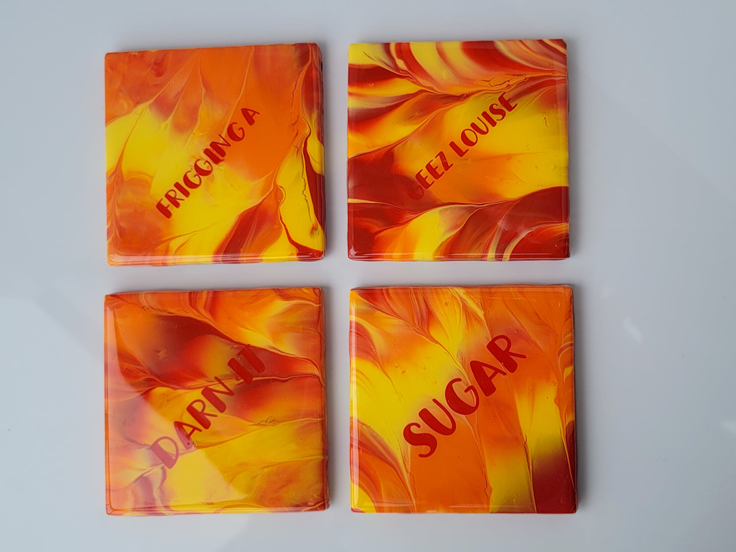 Soft Swears Coaster Sets