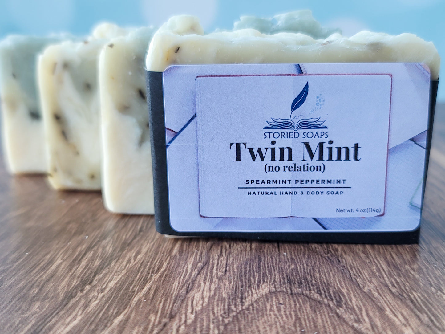 Twin Mint - Spearmint Peppermint bar soap