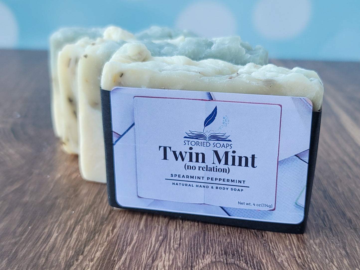 Twin Mint - Spearmint Peppermint bar soap