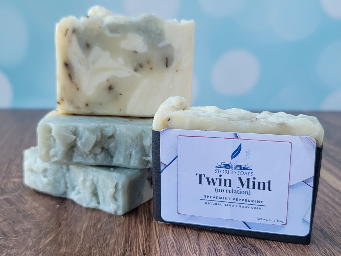 Twin Mint - Spearmint Peppermint bar soap