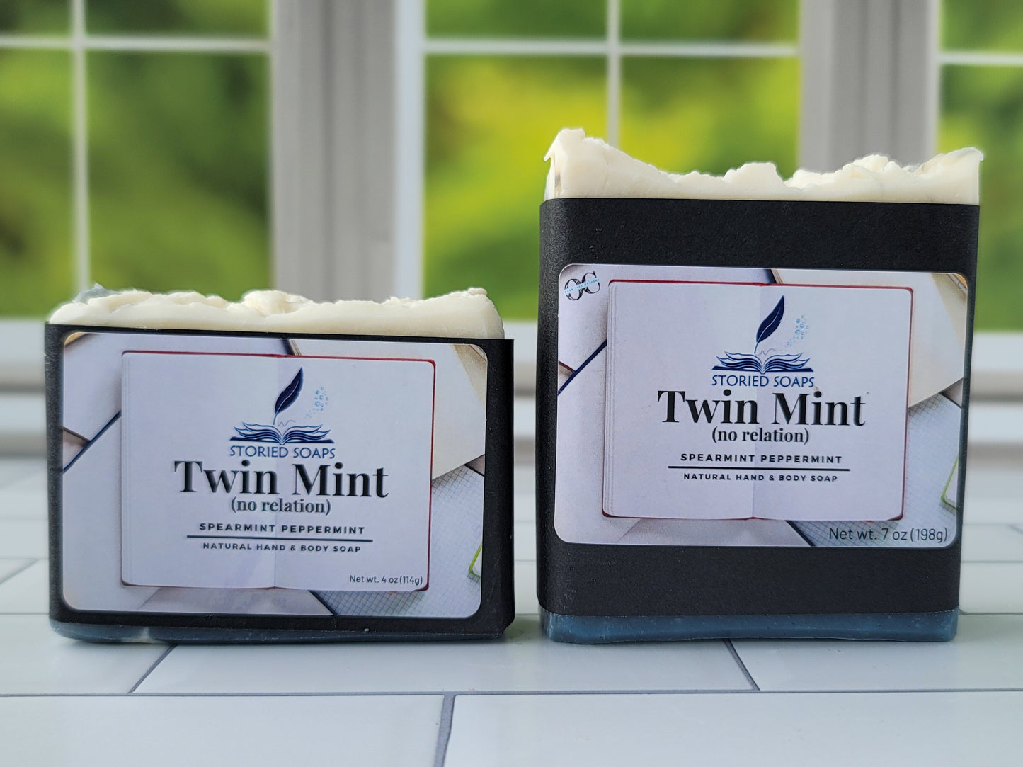 Twin Mint - Spearmint Peppermint bar soap