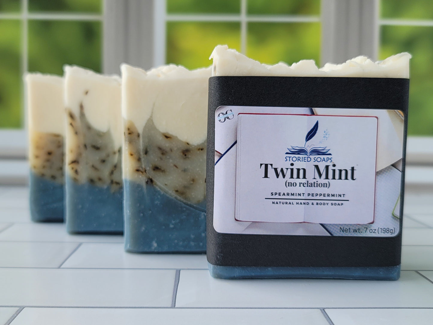 Twin Mint - Spearmint Peppermint bar soap