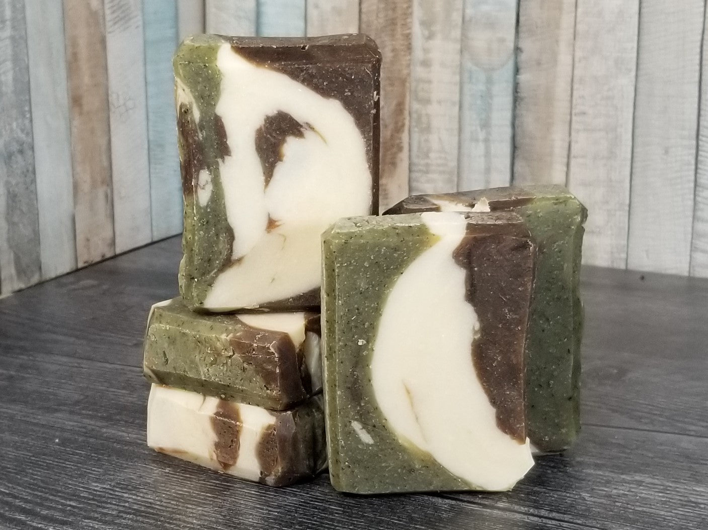 You Put the Lime in the Coffee Cup (and you shake it all up) - Lime Patchouli Coffee soap bar - DISCONTINUED