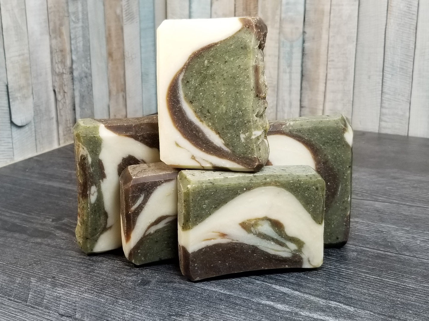 You Put the Lime in the Coffee Cup (and you shake it all up) - Lime Patchouli Coffee soap bar - DISCONTINUED