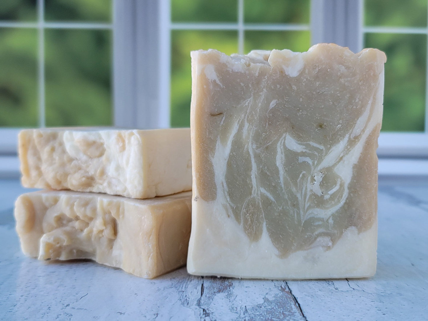 Petal to the Nettle by Storied Soaps - Lavender Orange Nettle Hand and Body essential oil soap